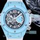 New Hublot watches 2024 Big Bang Unico Sky Blue PVD Case 45mm Rubber Strap (3)_th.jpg